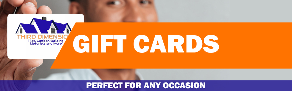 Man holding Third Dimension Gift Card